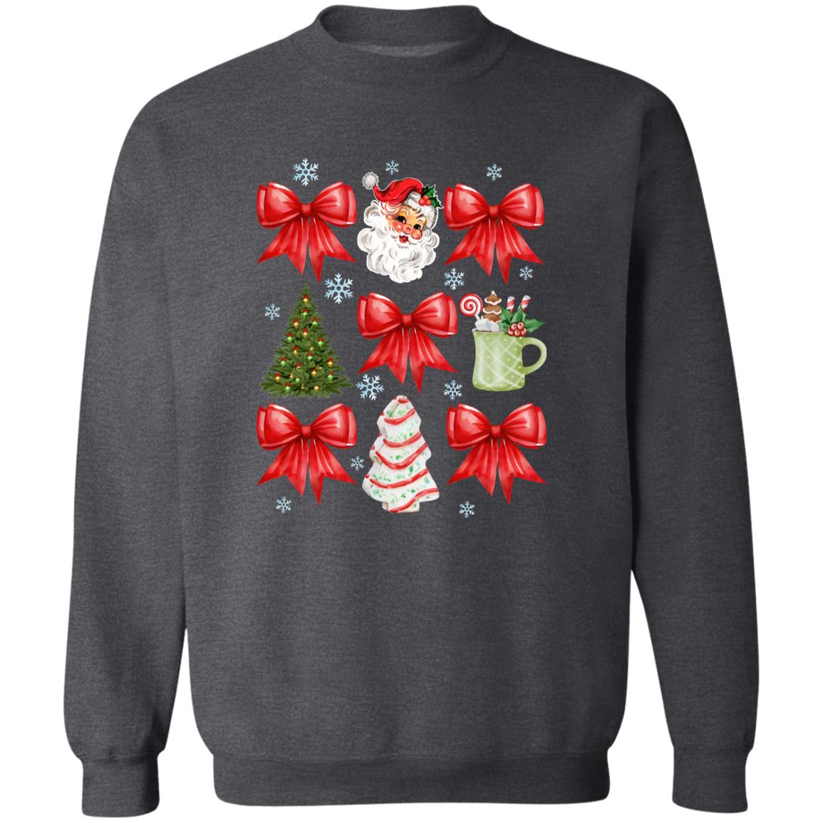 Christmas Coquette Bow T-Shirt & Sweatshirt