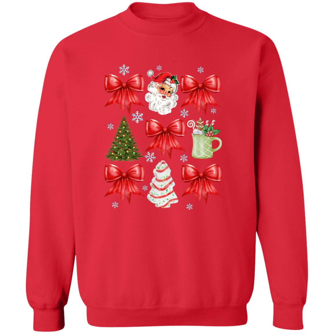 Christmas Coquette Bow T-Shirt & Sweatshirt