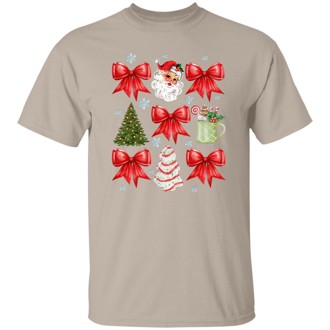 Christmas Coquette Bow T-Shirt & Sweatshirt