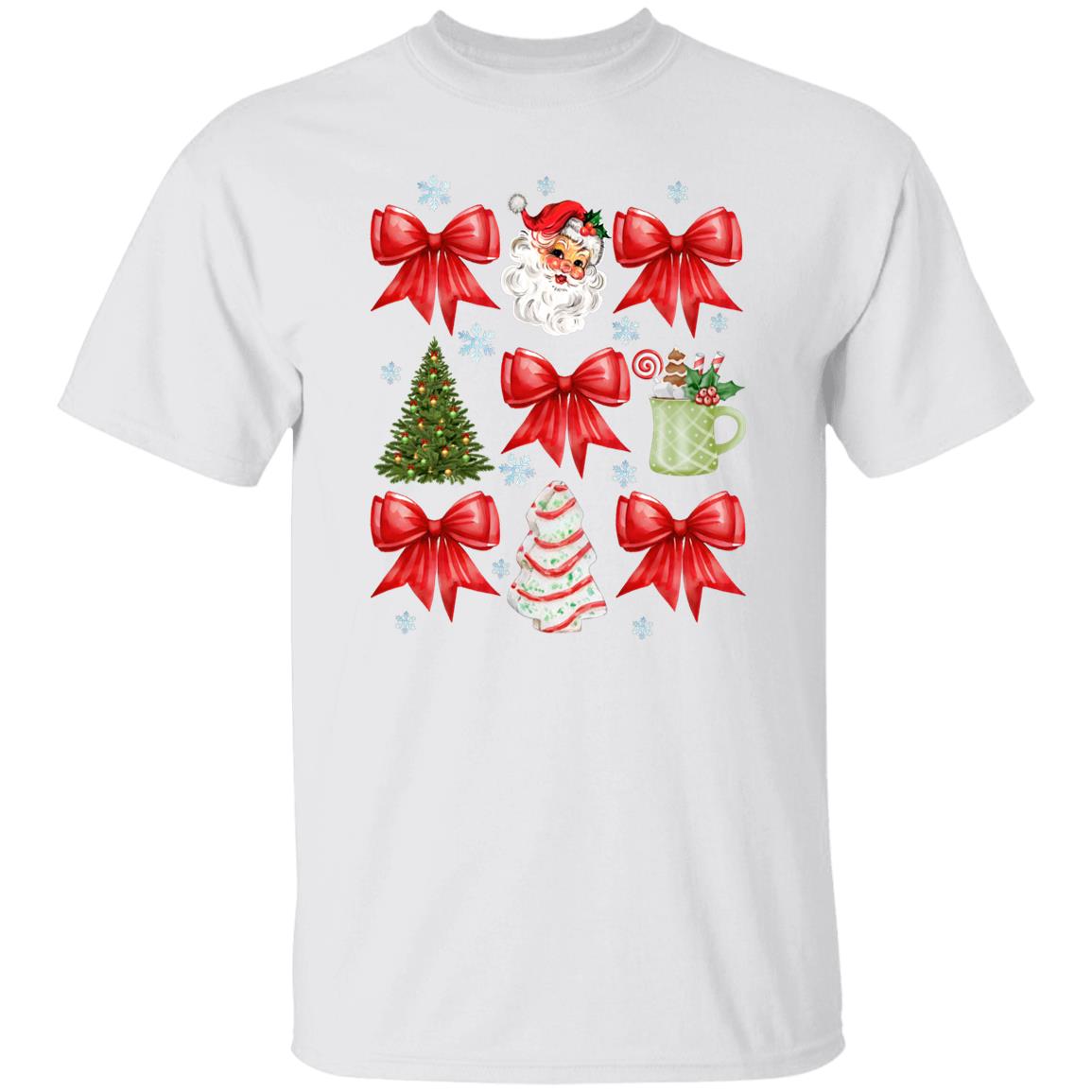 Christmas Coquette Bow T-Shirt & Sweatshirt