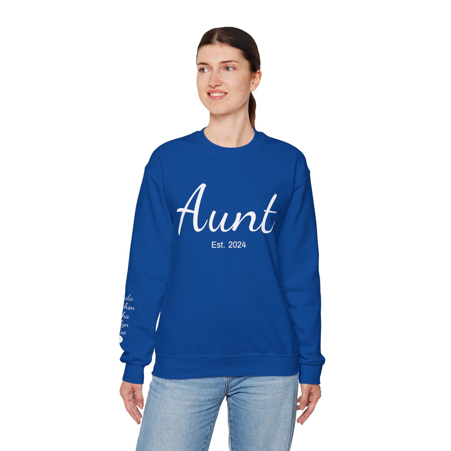 Personalized Aunt Sweatshirt