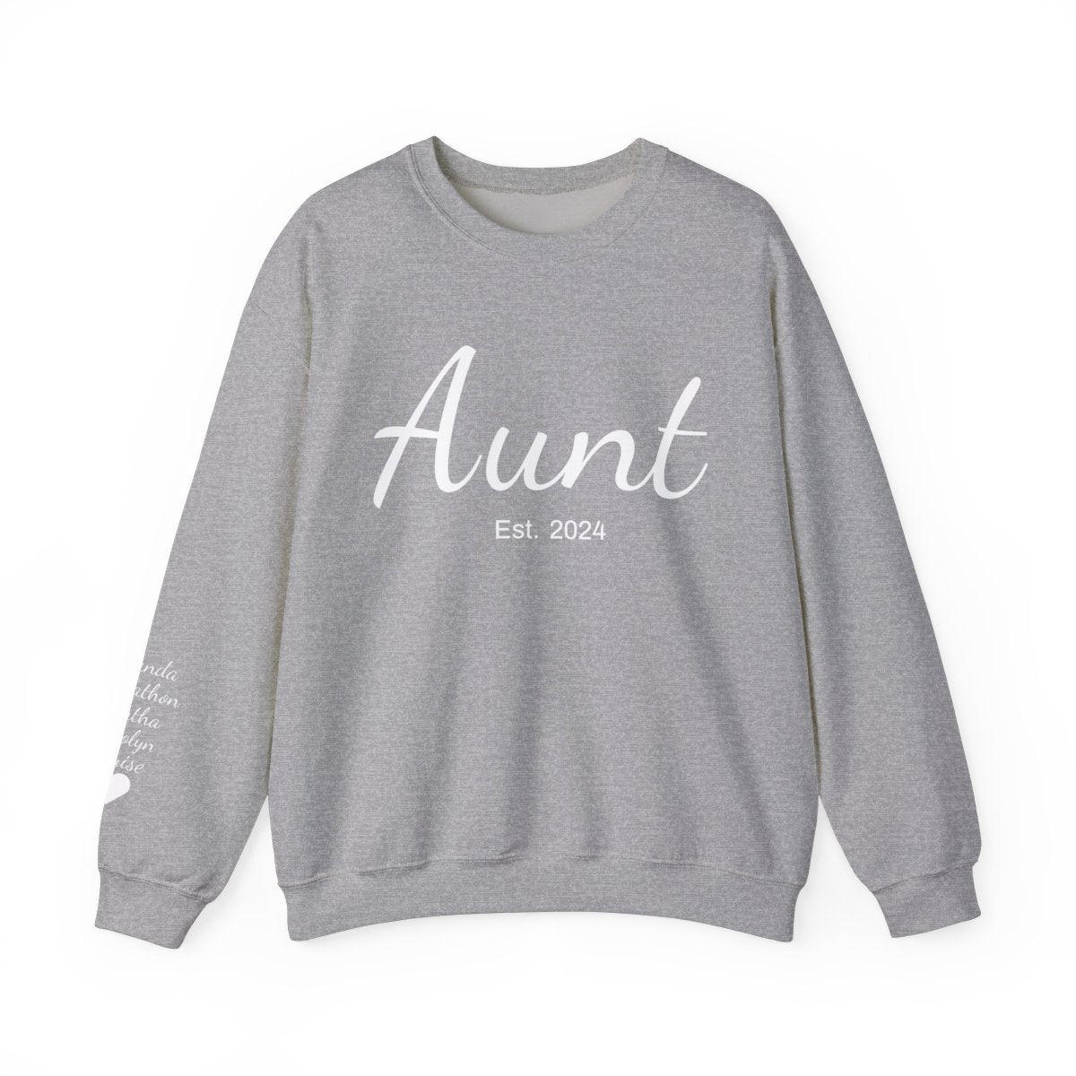 Personalized Aunt Sweatshirt