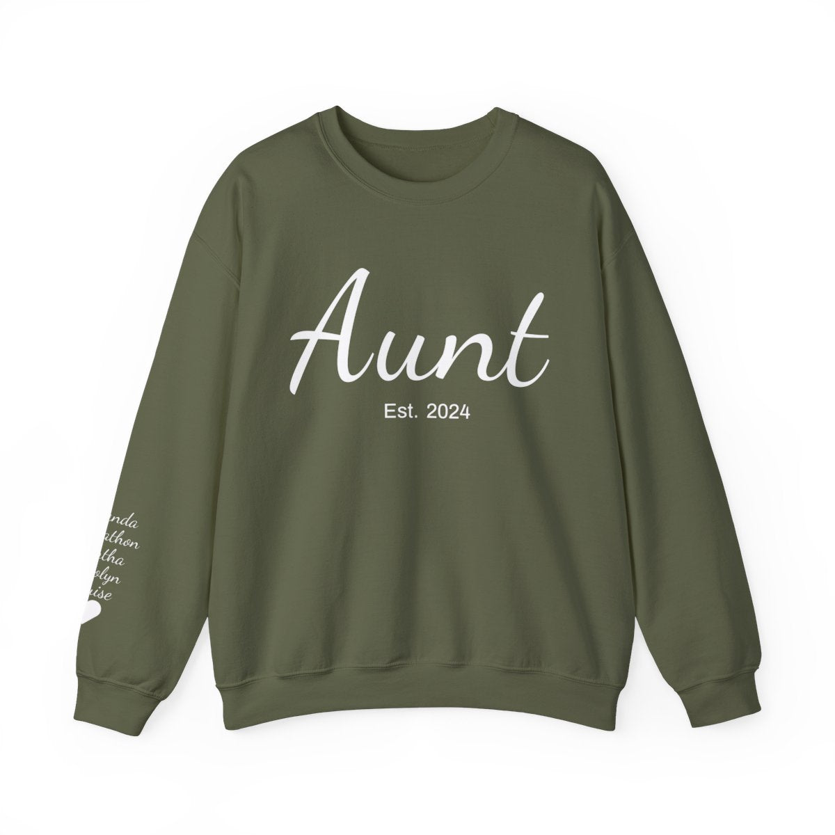 Personalized Aunt Sweatshirt